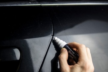 LAKIER ZAPRAWKA 2W1 + BEZBARWNY SAMOCHODOWY ZAPRAWKOWY FORD PANTHER BLACK