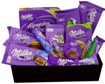 Подарок BOX MILKA на день мальчика для девочки на день рождения 18 учителю