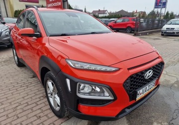 Hyundai Kona I Crossover 1.0 T-GDI 120KM 2018 Hyundai Kona Benzynkaniski przebieg100Bezwypadkowajak nowa Benzyna, zdjęcie 6