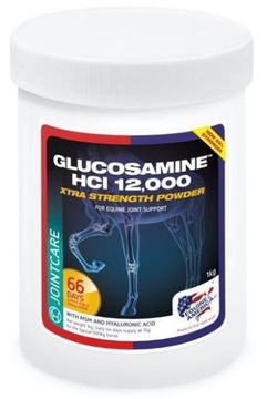 Equine America Glucosamine HCl 12,000 1kg Preparat wspomagający stawy koni.