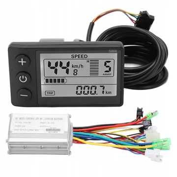 36V/48V 250W/350W 15A LCD STEROWNIK KONTROLER