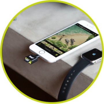 Leef iAccess 3 iOS устройство чтения карт памяти microSD iPhone 14 iPad