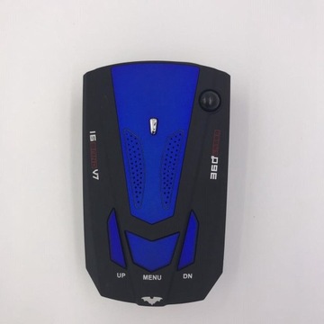 V7 Автомобильный детектор на 360 градусов, синий,