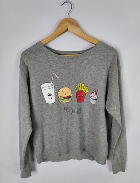 H&M lekka dresowa bluza S