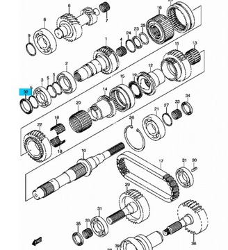 GUFERO REDUKTOR VNITŘNÍ GRAND VITARA