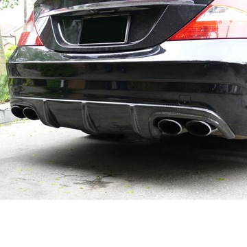 CARBON DIFUZOR DOPLNĚNÍ NÁRAZNÍKU MERCEDES BENZÍN C219 CLS63 CLS55 AMG 2006-10