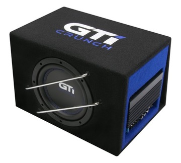 Aktywny subwoofer Crunch GTI800A 20cm 200W RMS miękki bas Hi - Input