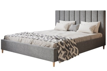 Łóżko tapicerowane TOKIO LITE 120x200 NA NÓŻKACH