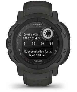 Умные часы Garmin Instinct 2 Solar Graphite