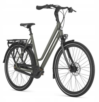 WYPRZEDAŻ Rower miejski Gazelle Chamonix C8 rama L 49cm 28 cali Zielony