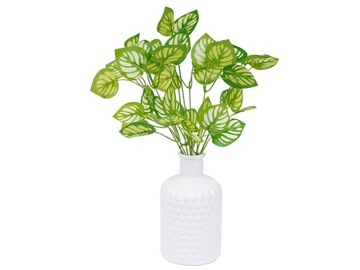 ИСКУССТВЕННЫЕ ЛИСТЬЯ ТРАНДЖ 33см МОДНЫЕ ЛИСТЬЯ ДЛЯ БУКЕТОВ ЗЕЛЕНЫЕ СТЕНЫ