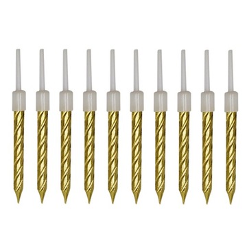 100 SZT. ŚWIECZEK URODZINOWYCH TORT GWINTOWANY