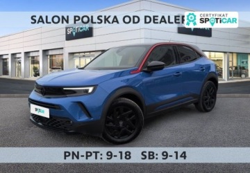 Opel Mokka II SUV-e 50kWh 136KM 2023 Opel Mokka Mokka-e 50kWh GS 1rej. 24 Bogaty wzorowy ASO Opel FV23 136KM, zdjęcie 1