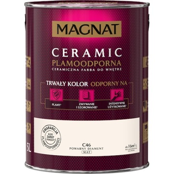 FARBA MAGNAT CERAMIC 5L C46 POWABNY DIAMENT