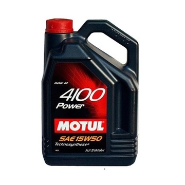 OMT 15W50 4100 POW 5L OLEJ MOTUL 15W50 5L 4100 POWER / 229.1 / 501.01 505.0
