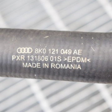 8K0121049AE LEVÝ PŘÍVOD CHLADIČŮ AUDI A5 8T3 1.8 TFSI 125KW