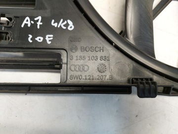 AUDI A7 4K8 45 TFSI VENTILÁTOR 8W0121207B