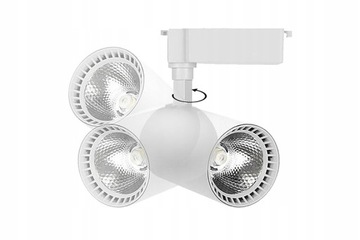 4 светодиодных отражателя БЕЛАЯ ЛАМПА ПОТОЛОЧНЫЙ СВЕТИЛЬНИК