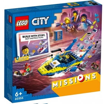 LEGO CITY Śledztwa wodnej policji 60355