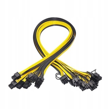 6-Pin Pci-E To 8-Pin (6 2) Pci-E (Male To Male)