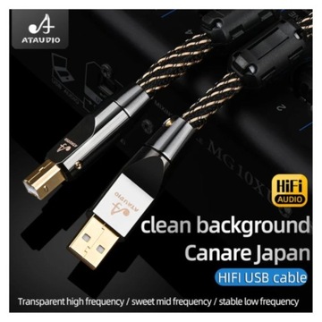 ATAUDIO HiFi USB OTG USB-кабель A-B, длина 0,5 м