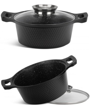 Набор POTS Мраморные горшки Сковорода Кастрюля