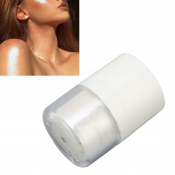 Пудра-хайлайтер для макияжа с блестками для тела