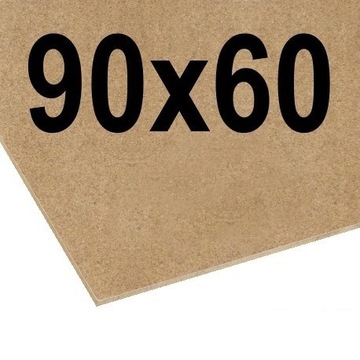 HDF 3mm 900x600 SUROWA LASER CNC DECOUPAGE