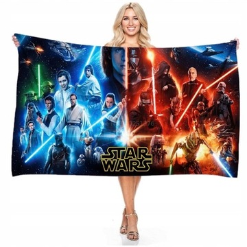 RĘCZNIK KĄPIELOWY PLAŻOWY 3D Star Wars ręcznik Dis