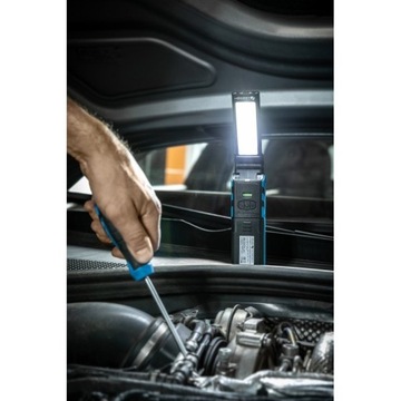 HOGERT АККУМУЛЯТОРНАЯ ЛАМПА ДЛЯ МАСТЕРСКИХ РАСШИРЯЕМАЯ СВЕТОДИОДНАЯ USB HT1E407