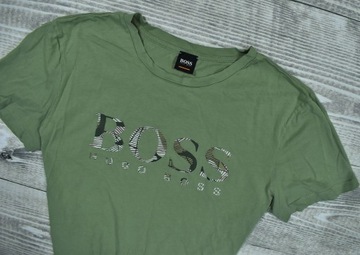 HUGO BOSS Logowana Koszulka Męska T Shirt / M