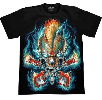 Koszulka CZACHA SKULL ROCK CHANG GR808 XXL