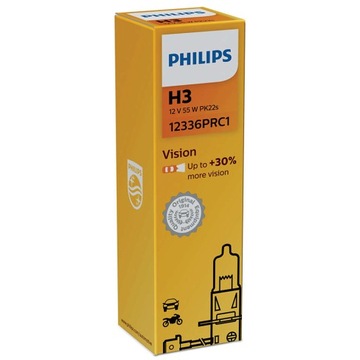 PHILIPS ŻARÓWKA VISION PREMIUM +30% H3 12V 55W