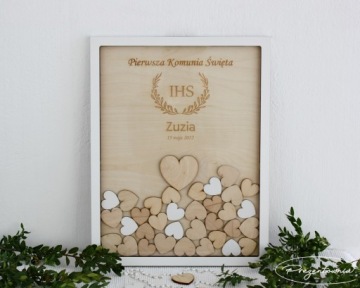 Гостевая книга FRAME Communion Белая фанера IHS