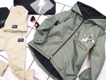 Куртка-парка из софтшелла для мальчика р 140 146 хлопок