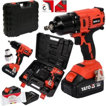 YATO 18V KLUCZ BEZSZ 1/2 700NM 3AH ŁAD YT-82806
