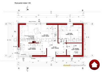 Проект дома 70м2 жилой и дачный дом Новый порядок