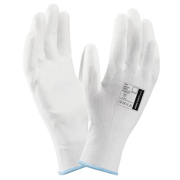 Rękawice Robocze Ochronne Powlekane Białe ARDON/BUCK WHITE 10/XL 1 para