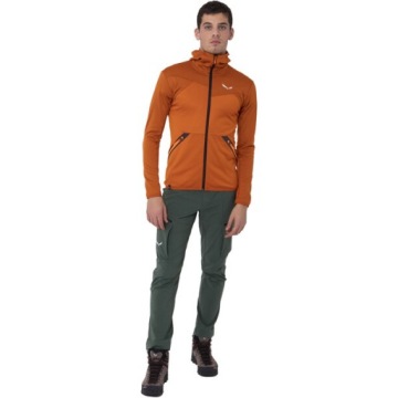 Salewa Puez Melange, флис мужской, размер 46/S, оранжевый