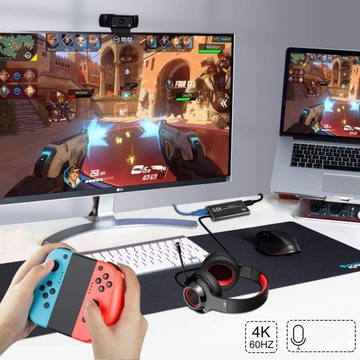 Карта захвата видео 4K HDMI для игр USB 3.0