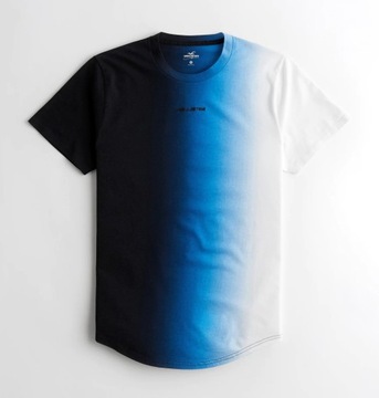 t-shirt Hollister Abercrombie koszulka L ombre
