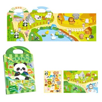 Многоразовая книга с наклейками Goodies Classroom Zoo