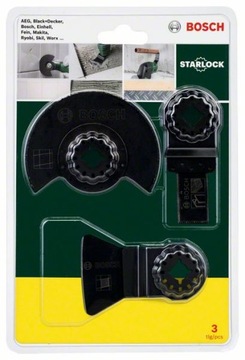 ZESTAW 3 sztuk OSPRZĘTU DO GOP PMF BOSCH STARLOCK