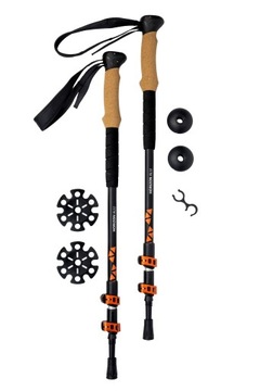 KIJKI KIJE TREKKINGOWE NORDIC WALKING HORIZON ALU