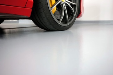 SWISS TECH - полимерный пол для гаража RAL 7046