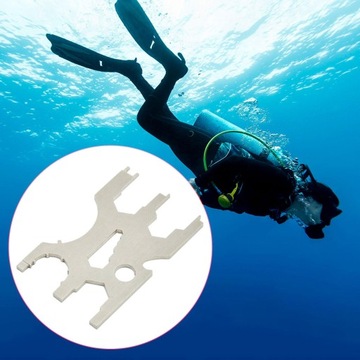 Инструмент для снятия клапана для дайвинга Спортивные аксессуары из нержавеющей стали