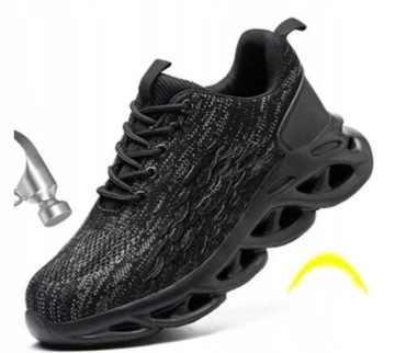 Buty robocze PÓŁBUTY BHP z noskiem SPORTOWE LEKKIE