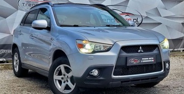 Mitsubishi ASX I SUV 1.8 DID MIVEC 116KM 2012 Mitsubishi ASX 1.8 D Ksenon Panorama Skora bezwypadkowy serwisowany ZAREJE, zdjęcie 10