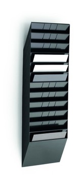 Zestaw 12poziom. poj. DURABLE FLEXIBOXX A4 czarny