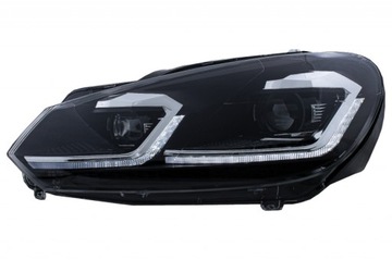 Светодиодные фары для VW Golf 6 Dynamic G7.5 Look